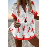 Sophia | Relaxed Shirt & Shorts Set – Design 10 | The Bellemont Sisters Australia