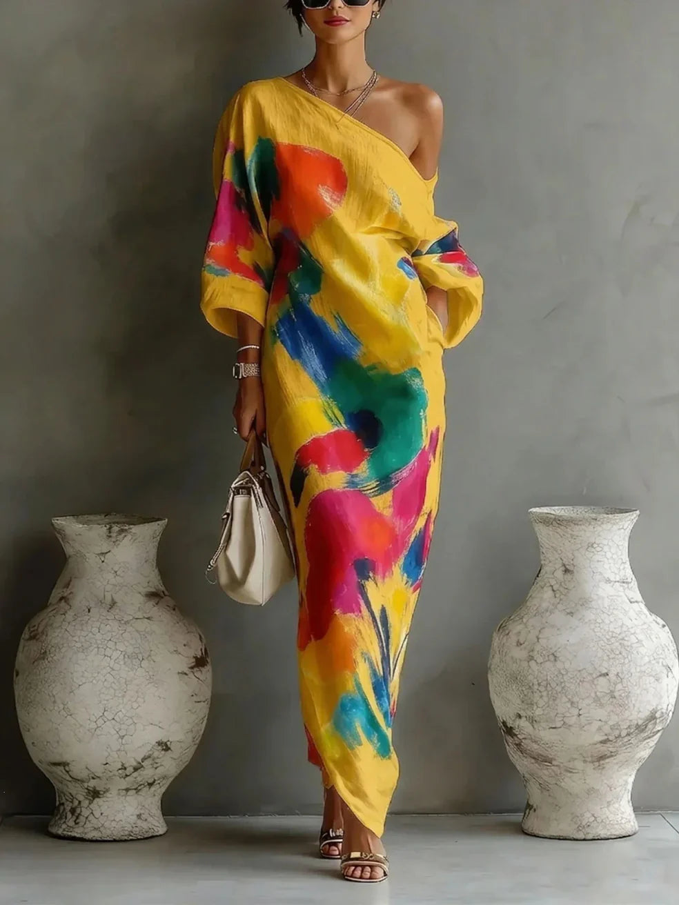 Danella™ Maxi Dress – Yellow | The Bellemont Sisters Australia