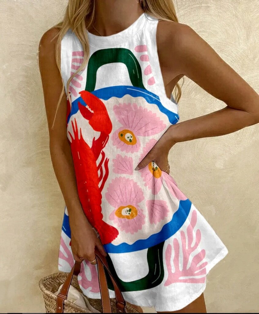 Marina | Sleeveless Summer Dress – Sky Blue | The Bellemont Sisters Australia
