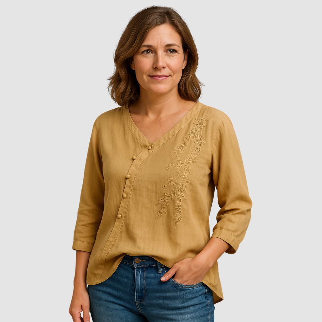 Loraine™ Elegant breathable blouse | The Bellemont Sisters Australia