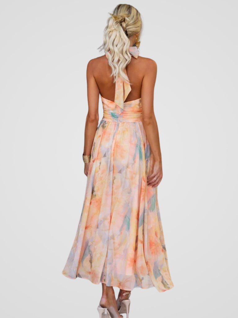Elviana | Elegant Midi Dress | The Bellemont Sisters Australia
