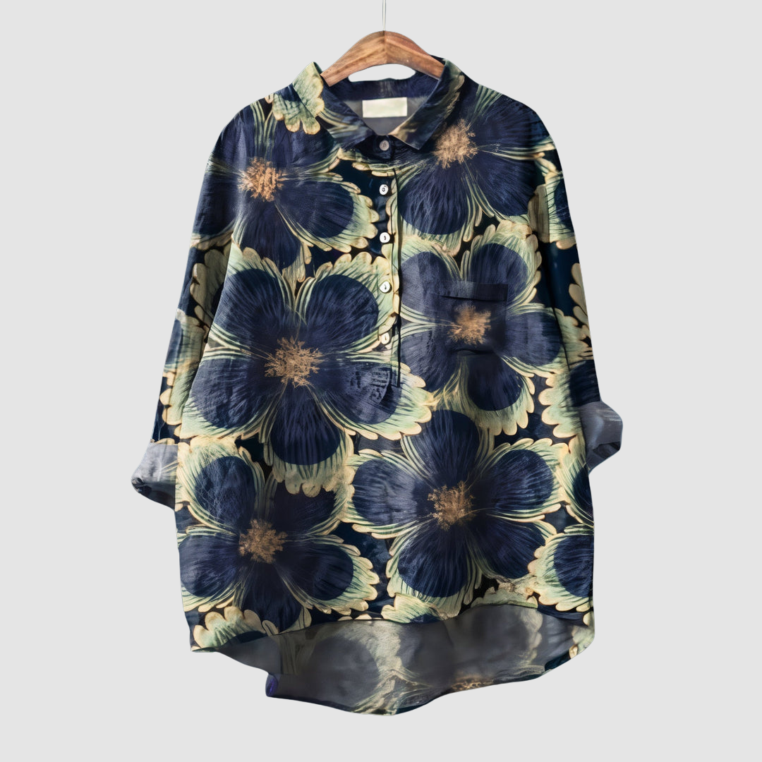 Luna™ Romantic Floral Print Blouse – Floral 2 | The Bellemont Sisters Australia