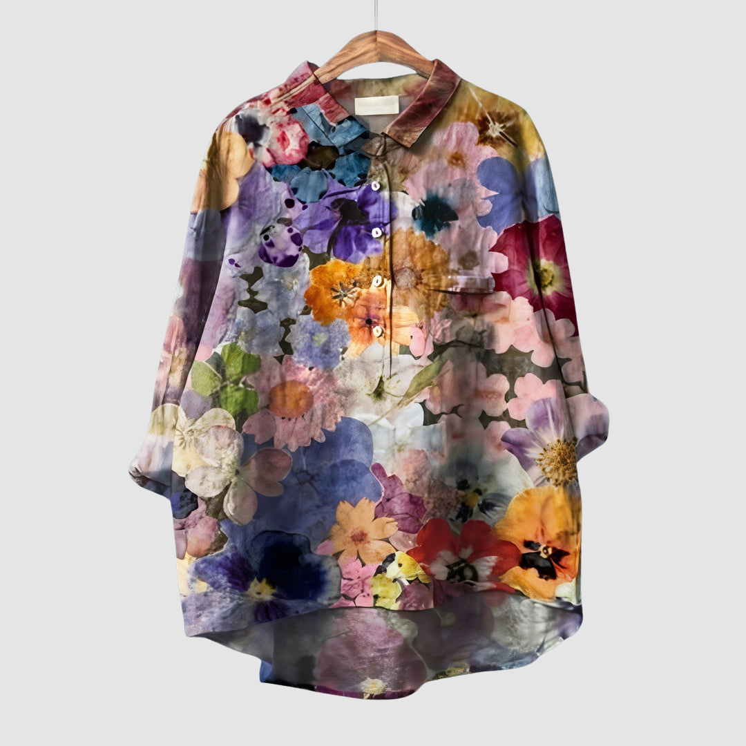 Luna™ Romantic Floral Print Blouse – Floral 3 | The Bellemont Sisters Australia