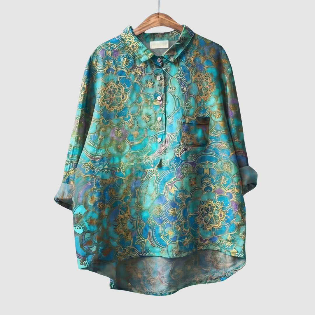 Luna™ Romantic Floral Print Blouse – Floral 4 | The Bellemont Sisters Australia