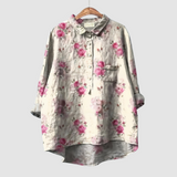 Luna™ Romantic Floral Print Blouse – Floral 6 | The Bellemont Sisters Australia