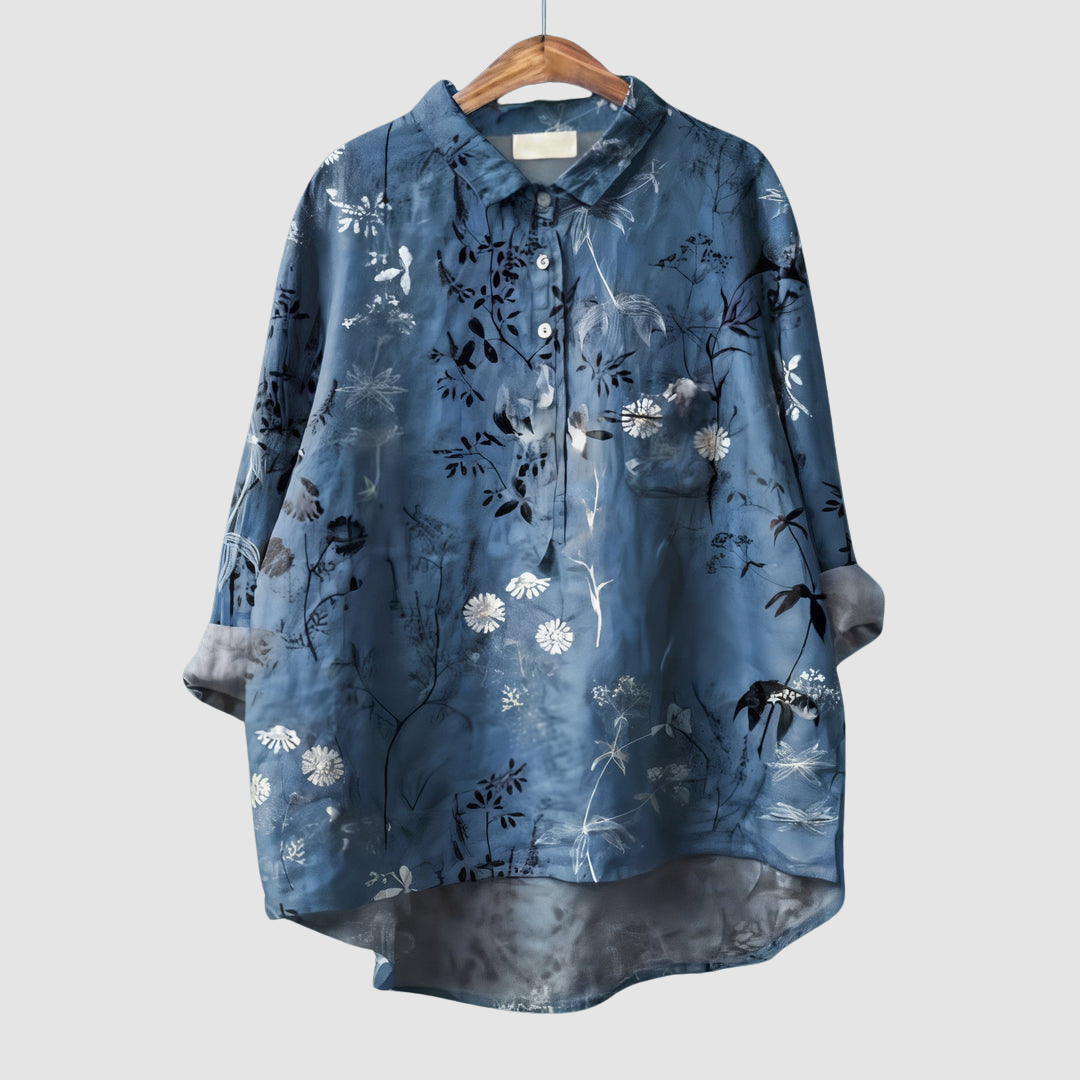 Luna™ Romantic Floral Print Blouse – Floral 7 | The Bellemont Sisters Australia