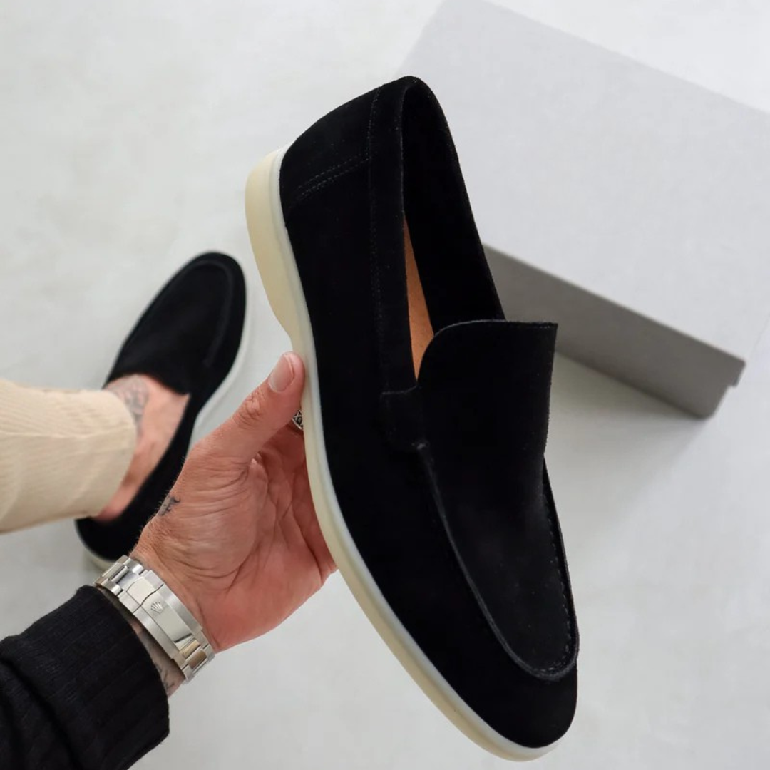 Harold | Elegant Suede Loafers | The Bellemont Sisters Australia