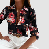 Donna™ Chic pocket blouse – Black | The Bellemont Sisters Australia