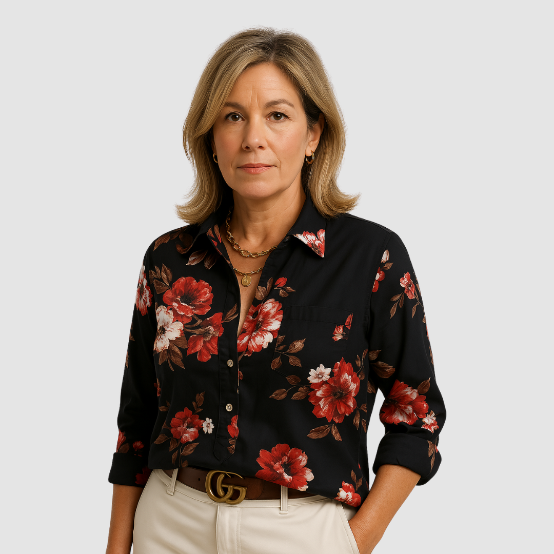 Donna™ Chic pocket blouse | The Bellemont Sisters Australia