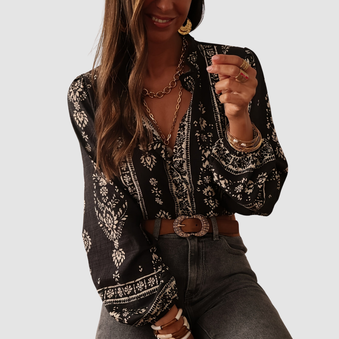 Jessica™ Chic breathable Boho blouse | The Bellemont Sisters Australia