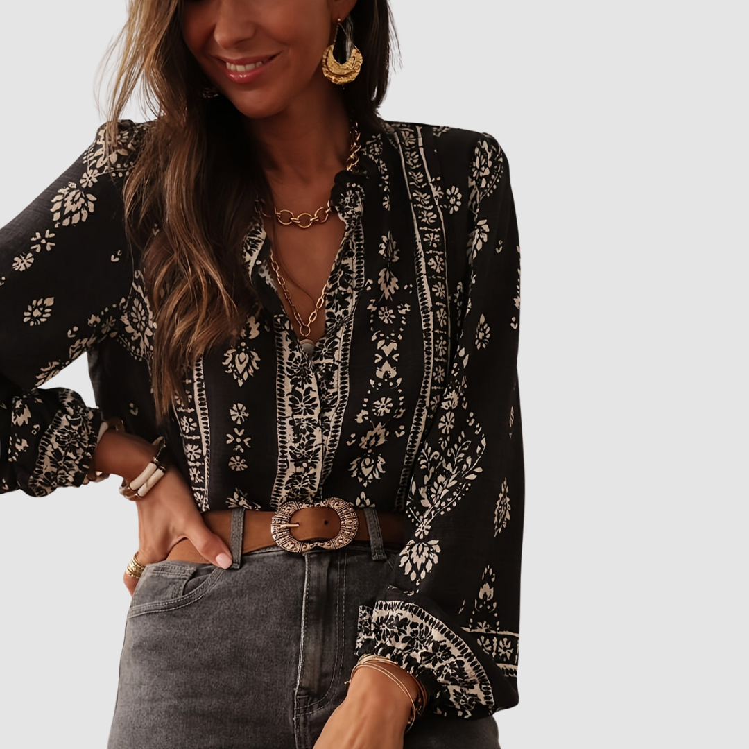 Jessica™ Chic breathable Boho blouse | The Bellemont Sisters Australia