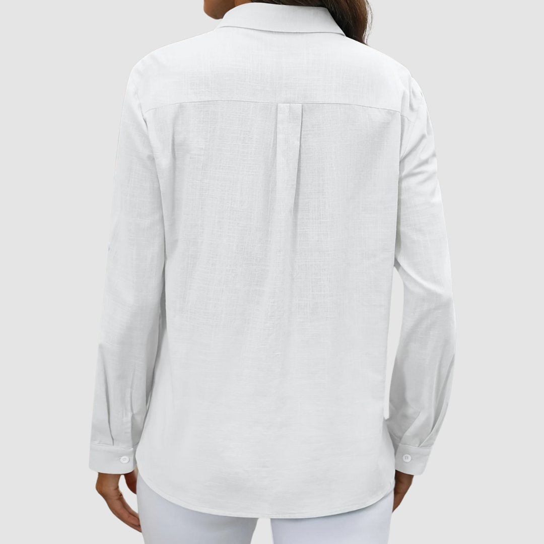 Celest™ Elegant pocket blouse | The Bellemont Sisters Australia