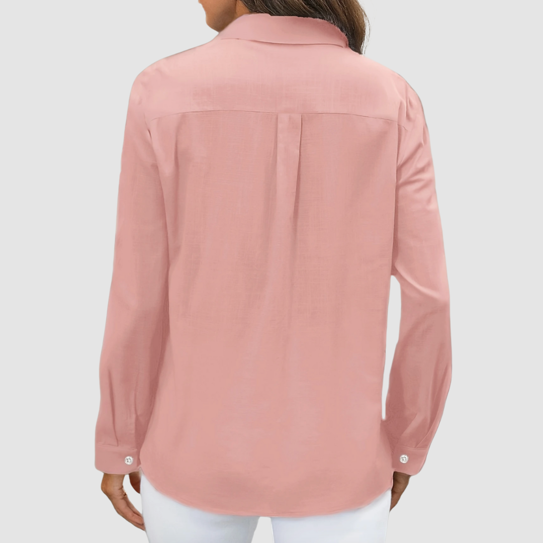 Celest™ Elegant pocket blouse | The Bellemont Sisters Australia