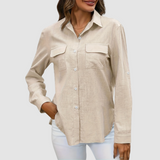 Celest™ Elegant pocket blouse | The Bellemont Sisters Australia