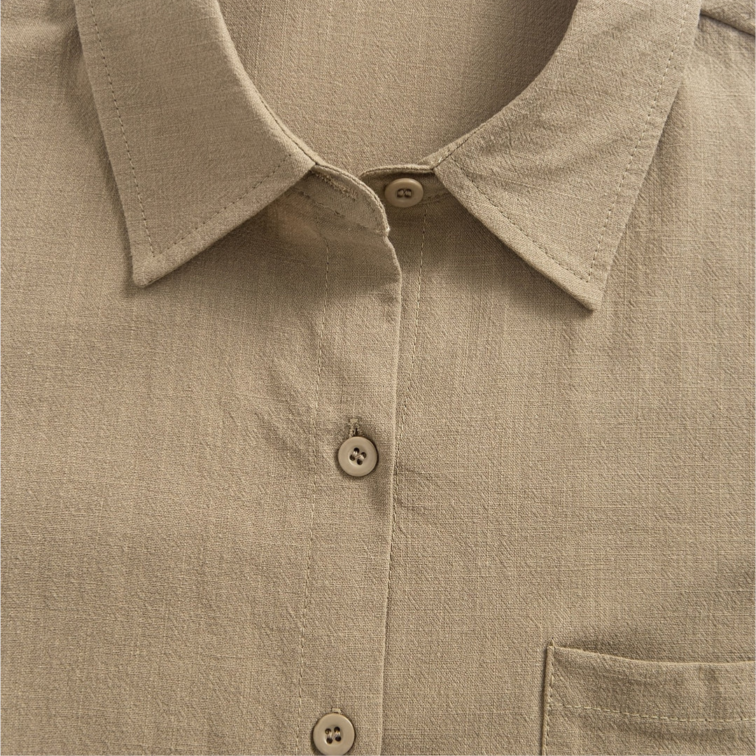 Noemi™ Soft classic pocket blouse | The Bellemont Sisters Australia