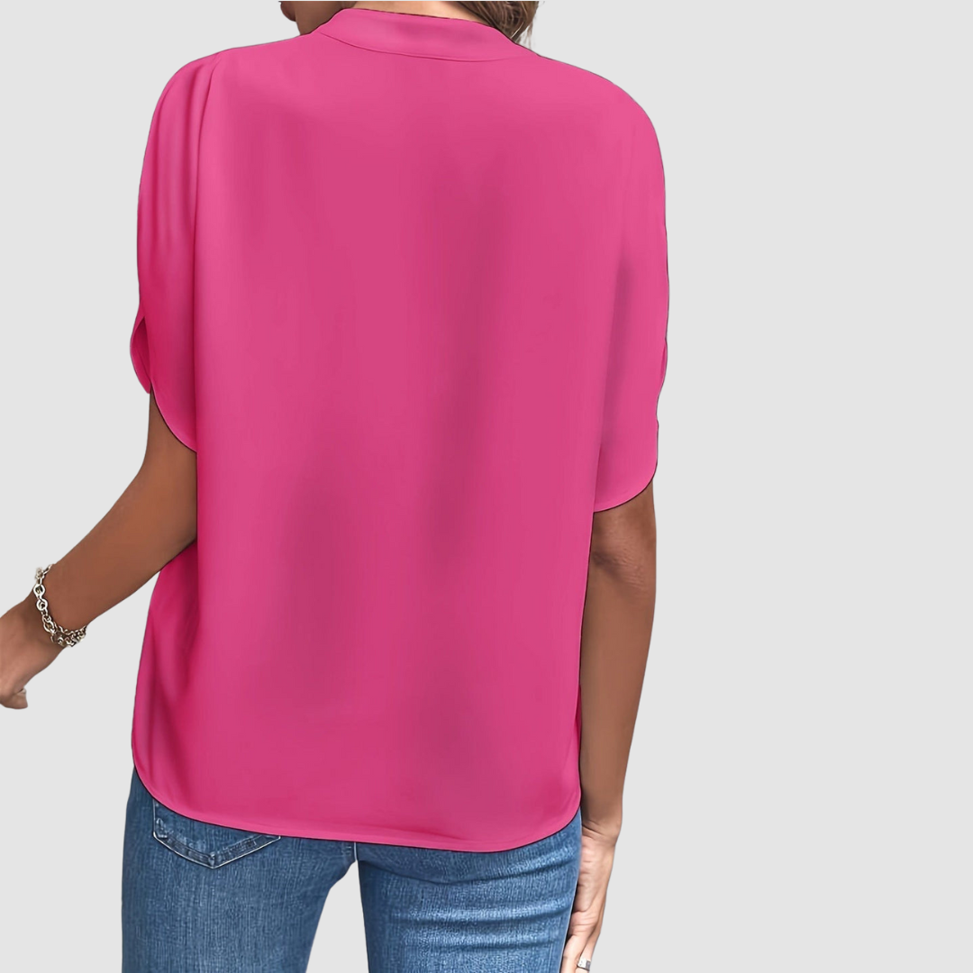 Elain™ Draped Blouse | The Bellemont Sisters Australia