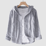 Emelie™ Breathable hooded blouse – Gray | The Bellemont Sisters Australia