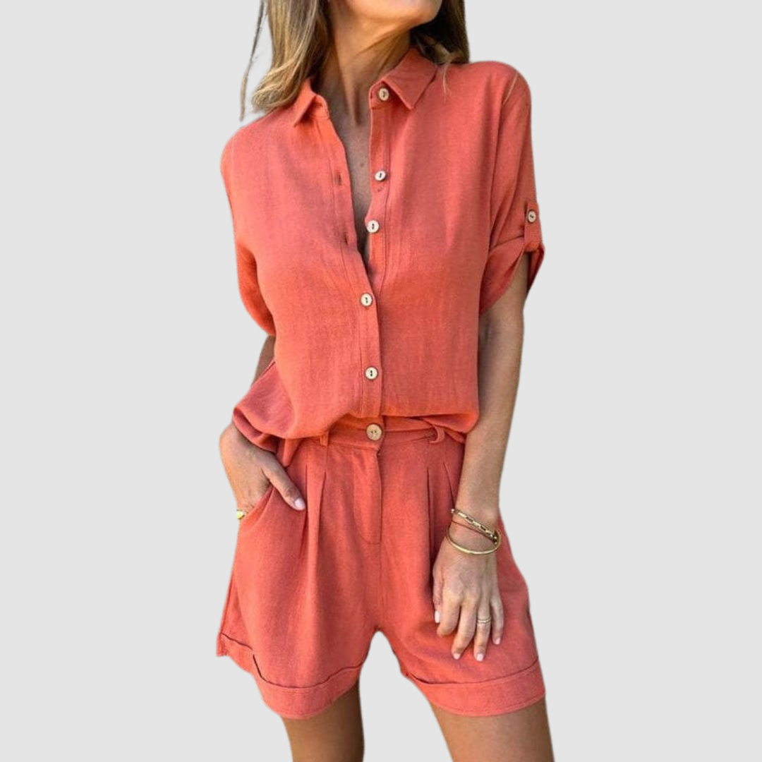 Alba™ Summer Set – Red | The Bellemont Sisters Australia