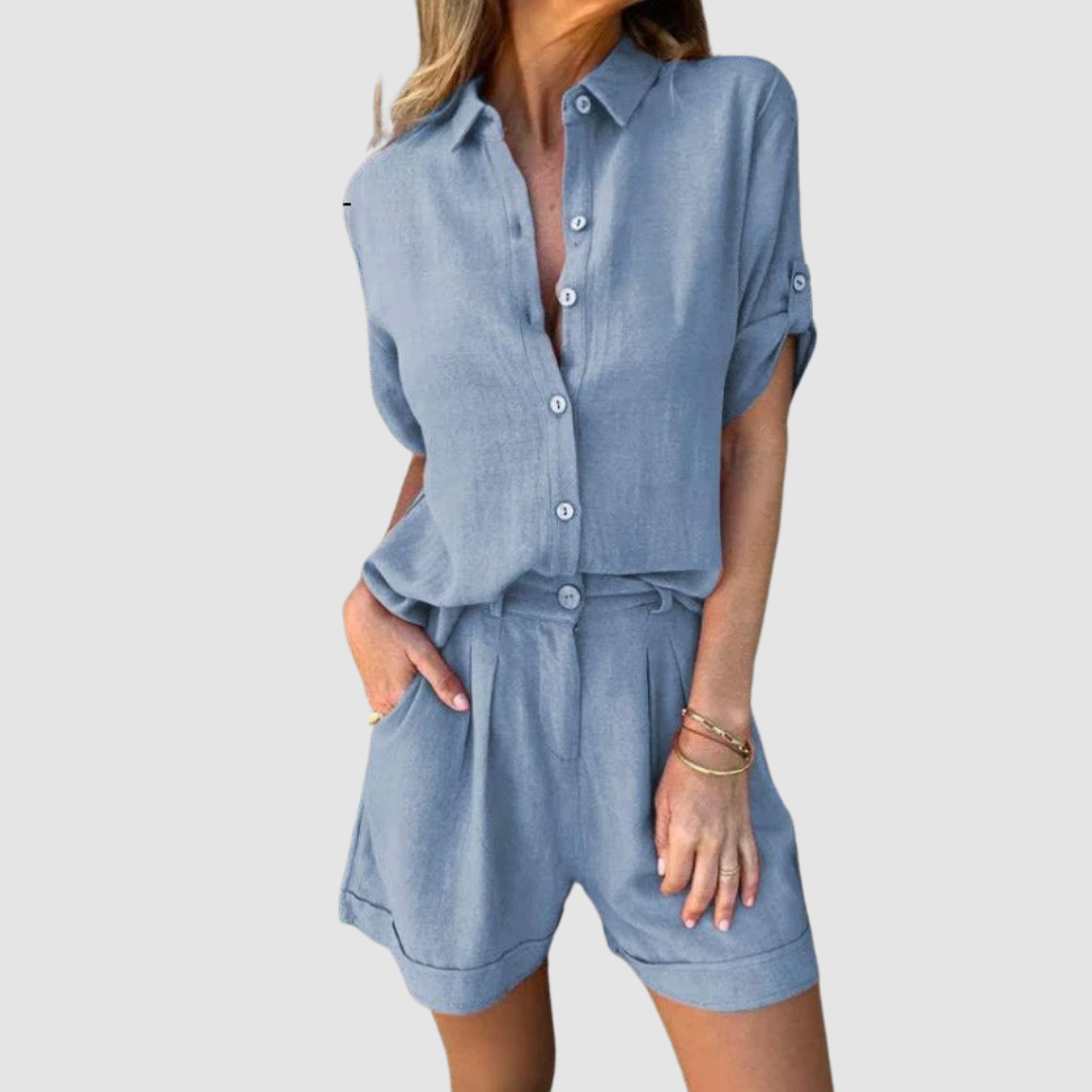 Alba™ Summer Set – Blue | The Bellemont Sisters Australia