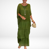 Hylda™ Artistic Loose Maxi Dress | The Bellemont Sisters Australia