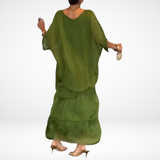 Hylda™ Artistic Loose Maxi Dress | The Bellemont Sisters Australia