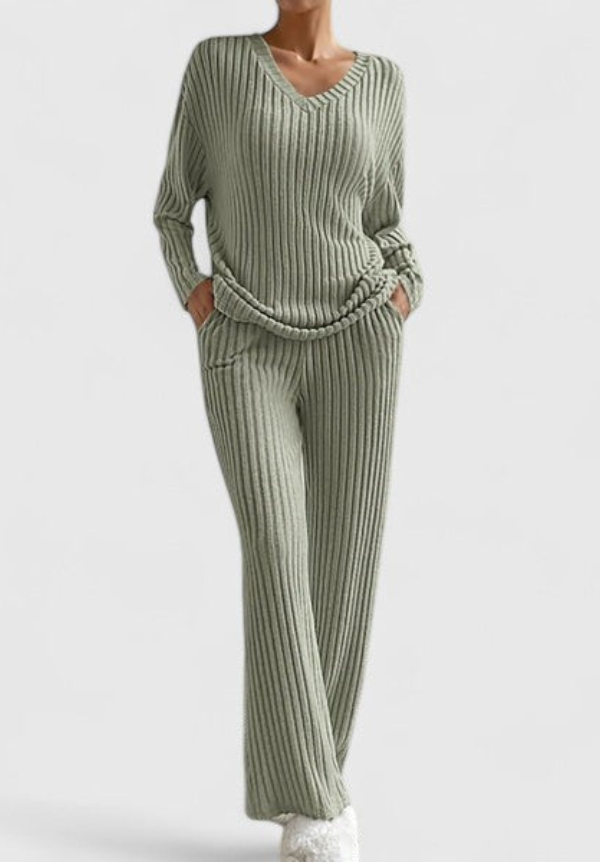 Angeline™ Comfortable Set – Olive Green | The Bellemont Sisters Australia