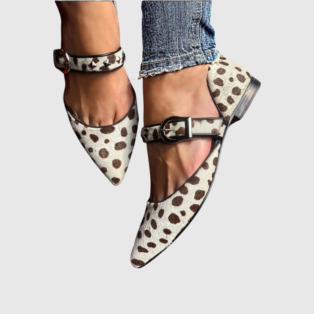 Emery - Mary Janes with Studs – Beige | The Bellemont Sisters Australia