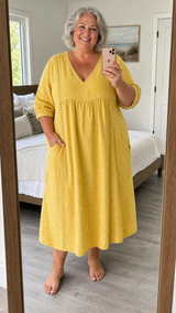Antonia - 3/4 Sleeve A Line Maxi Dress | The Bellemont Sisters Australia