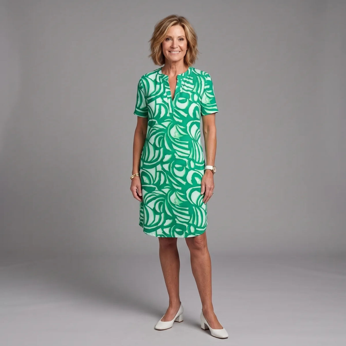 Pollie™ Summer Dress – Green | The Bellemont Sisters Australia