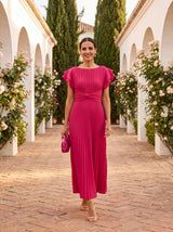 Lara | Elegant Dress – Pink | The Bellemont Sisters Australia