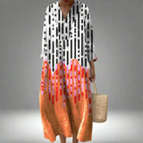 Lily | Geometric Tunic Dress | The Bellemont Sisters Australia