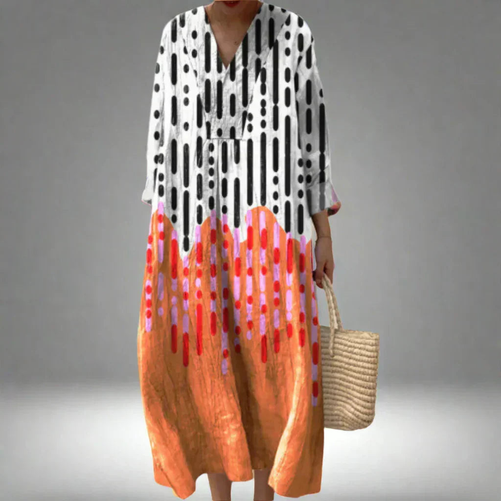 Lily | Geometric Tunic Dress | The Bellemont Sisters Australia