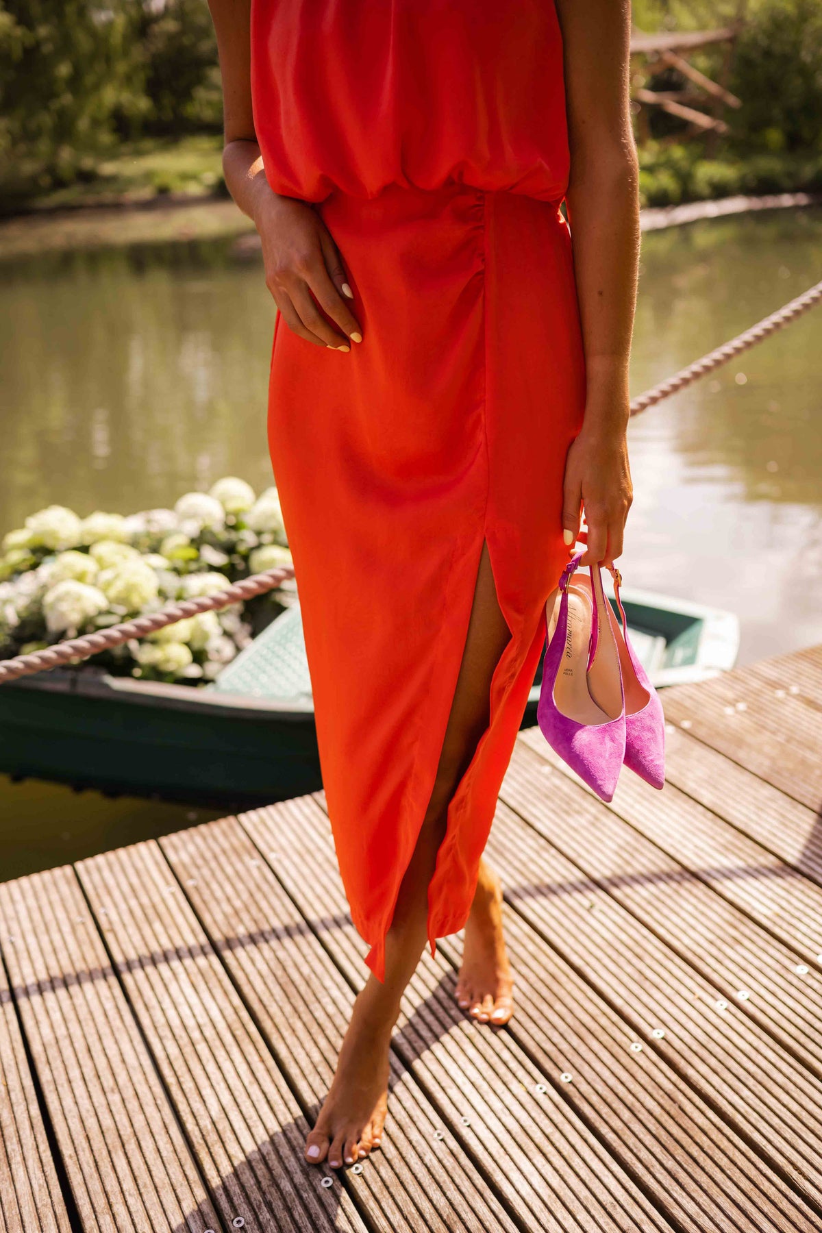 Laluna | Elegant Summer Dress | The Bellemont Sisters Australia