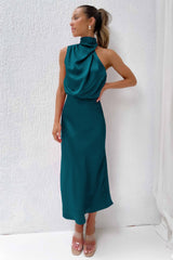 Faith | Women’s Chic Halter Evening Dress | The Bellemont Sisters Australia