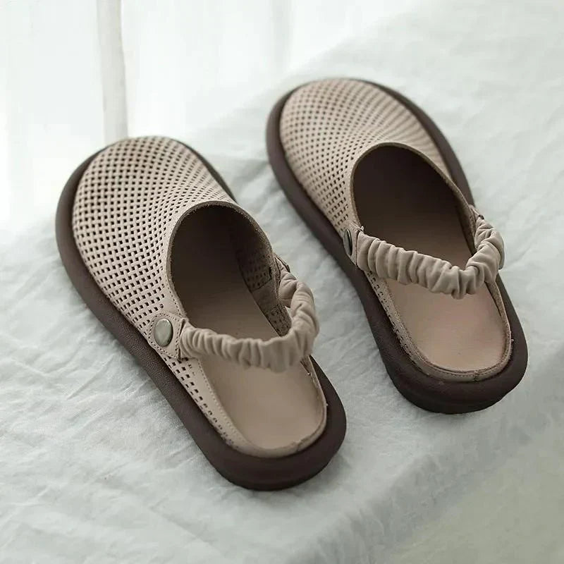 Iya | Sleek Elegant Sandal – Off-white | The Bellemont Sisters Australia