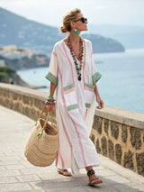 Kathleen | Elegant Loose Fit Summer Maxi Dress – Light Pink | The Bellemont Sisters Australia