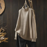 Barbara™ Relaxed Knit Sweater – Khaki | The Bellemont Sisters Australia