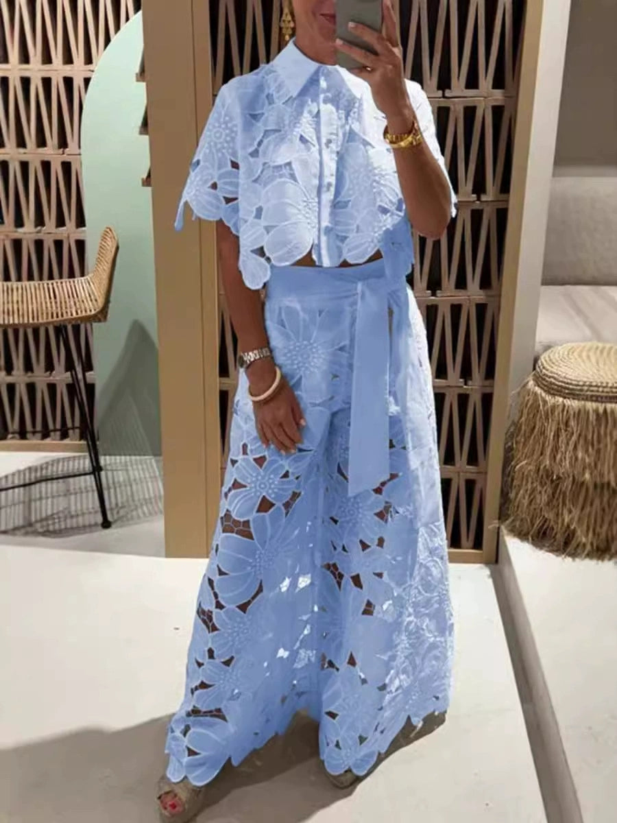 Elira | Elegant Set – Blue | The Bellemont Sisters Australia