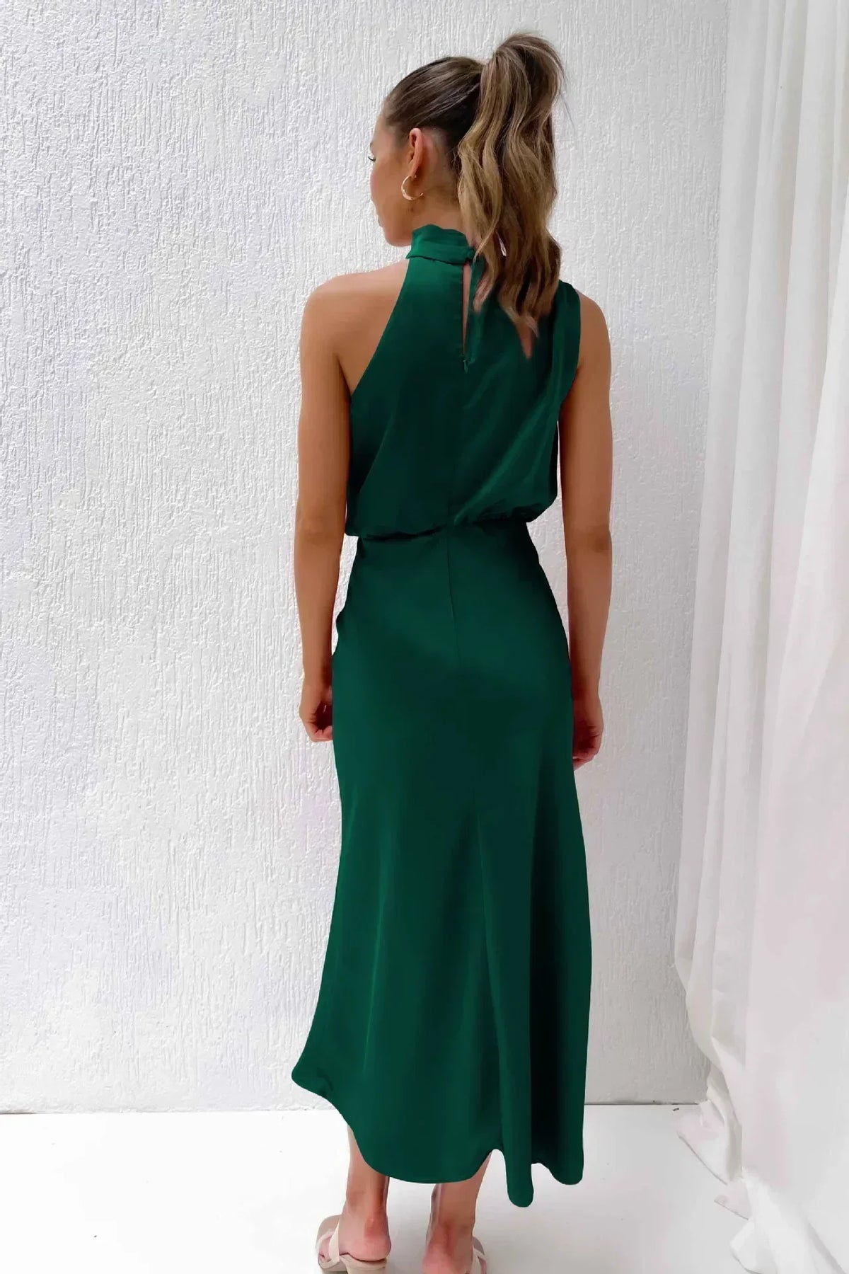 Faith | Women’s Chic Halter Evening Dress | The Bellemont Sisters Australia