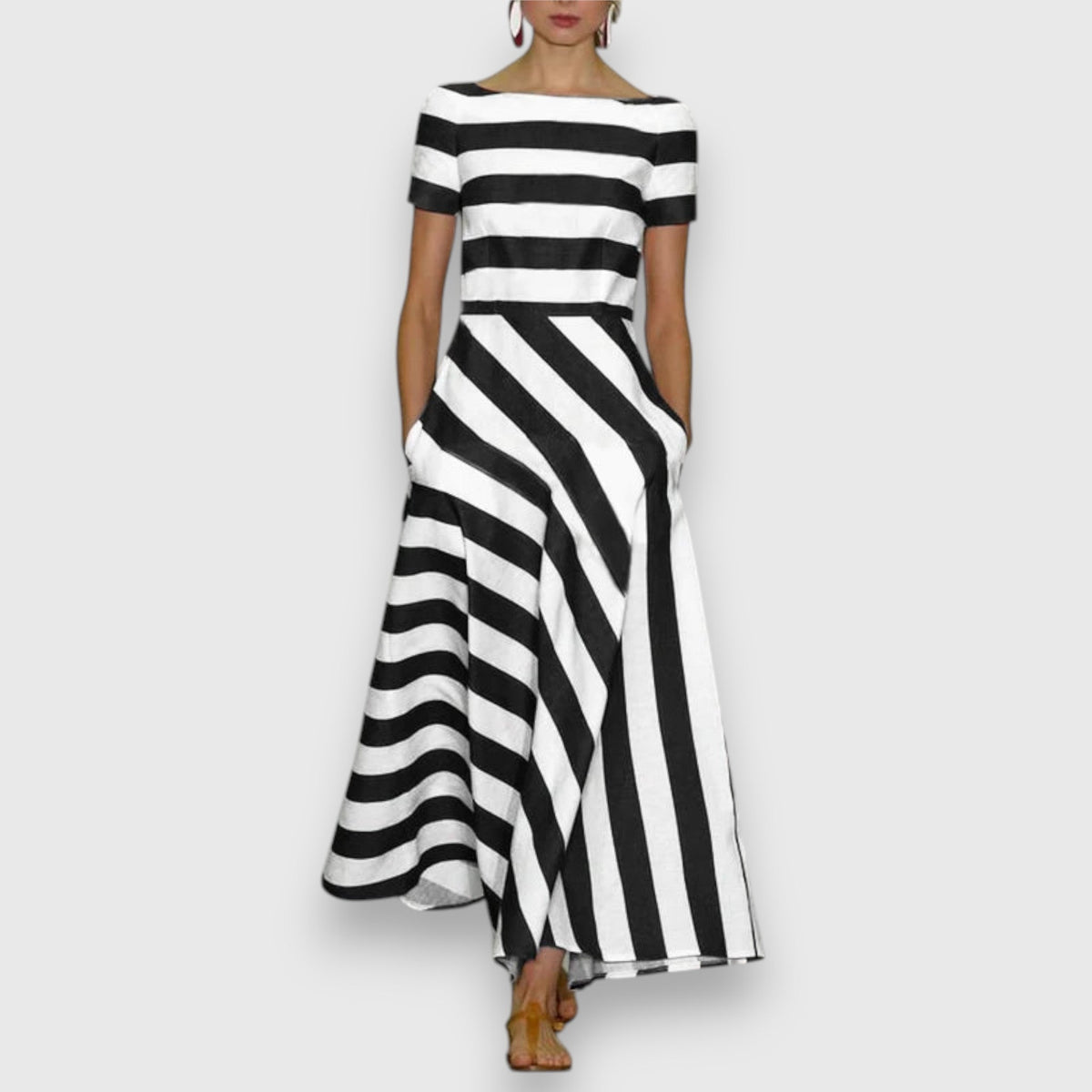 Iselore – Sophisticated Dress – Black | The Bellemont Sisters Australia