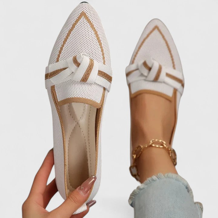 Maricela | Orthopedic Loafers – White | The Bellemont Sisters Australia
