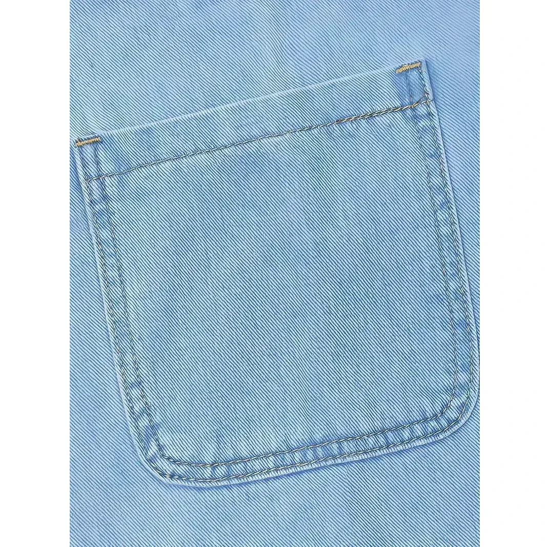 Emma Relaxed Denim-Look Dress | The Bellemont Sisters Australia