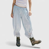 Winona | Comfortable Trousers – Gray Blue | The Bellemont Sisters Australia