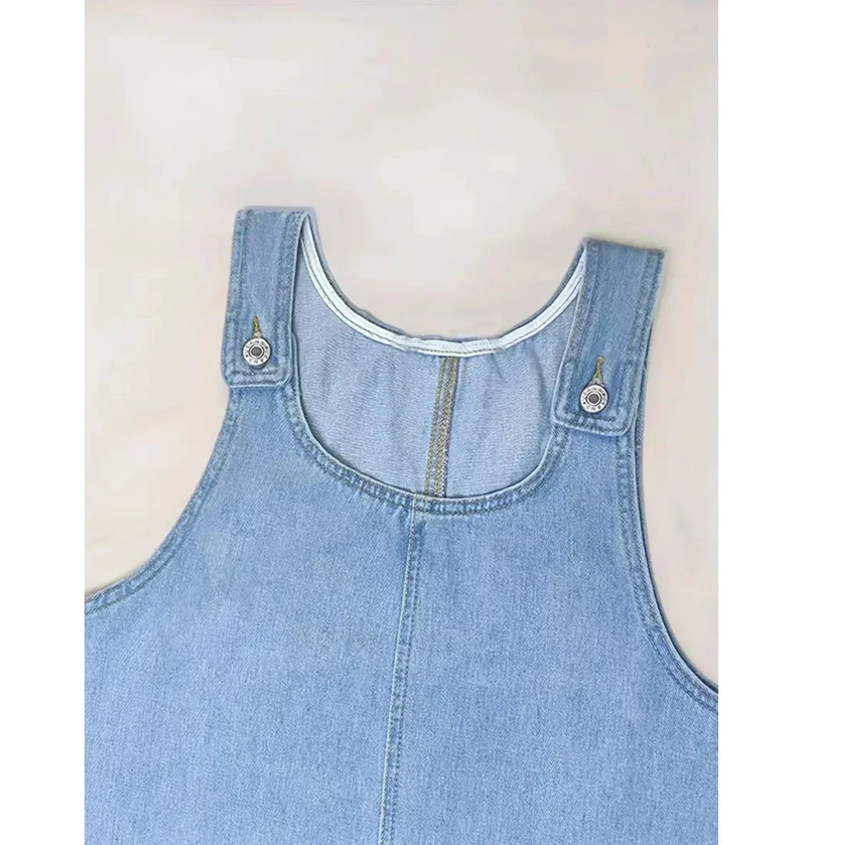 Emma Relaxed Denim-Look Dress | The Bellemont Sisters Australia