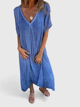 Lianrose | Comfortable Dress – Royal Blue | The Bellemont Sisters Australia