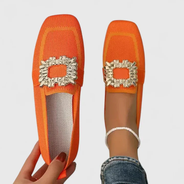 Maylora | Orthopedic Loafers – Orange | The Bellemont Sisters Australia