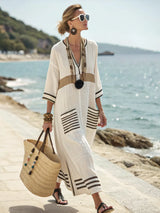 Kathleen | Elegant Loose Fit Summer Maxi Dress – Black | The Bellemont Sisters Australia
