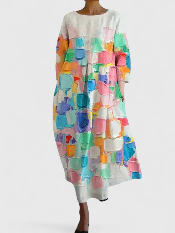 Margaritte | Stylish Midi Dress – Flower 2 | The Bellemont Sisters Australia