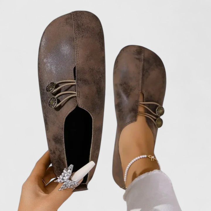 Kyline - Elegant Loafers – Dark Brown | The Bellemont Sisters Australia