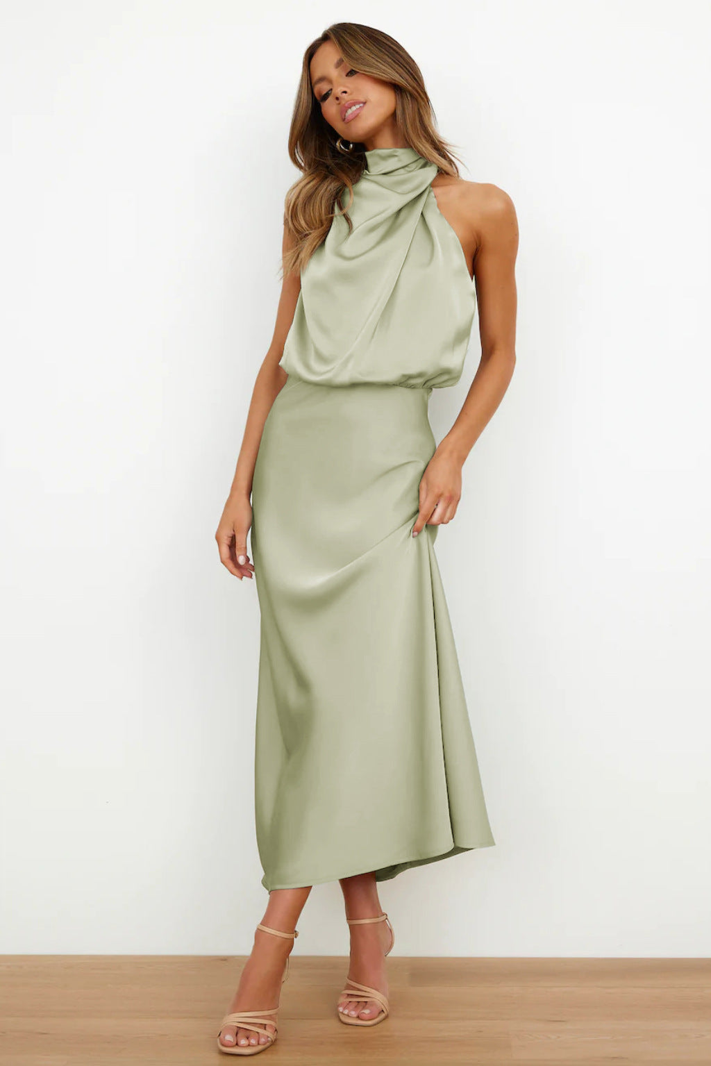 Faith | Women’s Chic Halter Evening Dress | The Bellemont Sisters Australia